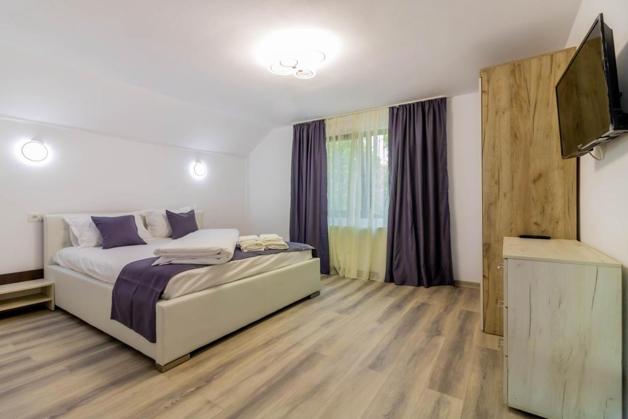 Pensiunea D & Ylan Hotel Novaci-Straini Ngoại thất bức ảnh
